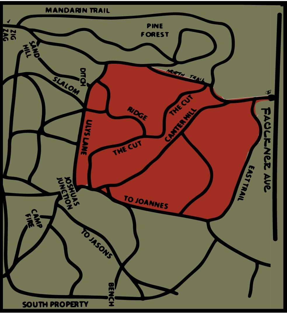  Horse Trails at end of Faulkner Ave 